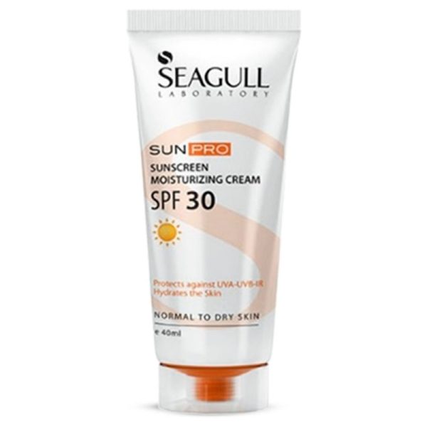 کرم ضد آفتاب و مرطوب کننده SPF30 سی گل مناسب پوست خشک