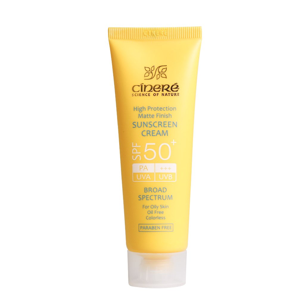 کرم ضد آفتاب SPF50  سینره مناسب پوست چرب
