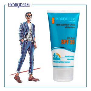 کرم ضد آفتاب مخصوص آقایان  SPF35 هیدرودرم