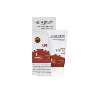کرم ضد آفتاب رنگی SPF60 هیدرودرم