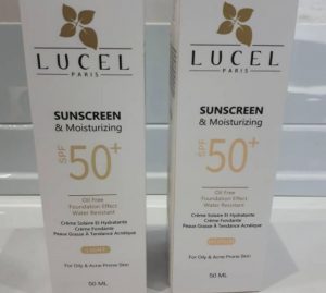کرم ضد آفتاب رنگی لوسل مناسب پوست چرب SPF50