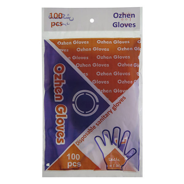 دستکش یکبارمصرف پلاستیکی اوژن