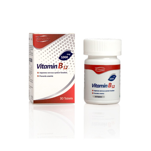 ویتامین B12 های هلث  1000 – 30 عدد