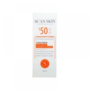 کرم ضد آفتاب اسکن اسکین پوست چرب 50 SPF