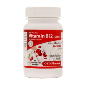 قرص زیرزبانی ویتامین B۱۲ ۱۰۰۰ میکروگرم او پی دی فارما|داروخانه آنلاین شیراز|ارسال رایگان|داروخانه آنلاین